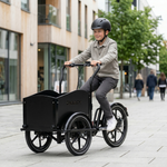 Stor Chanty Cargo Kid - 10-17 år Sort - Sort fælge